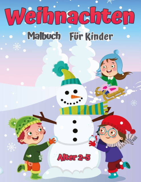 Cover for Chris Perry · Das Weihnachtsfarbbuch fur Kinder (Paperback Book) (2021)