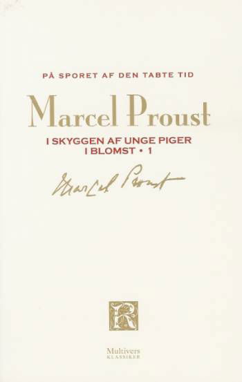 Cover for Marcel Proust · Multivers Klassiker: På sporet af den tabte tid, bd. 3 (Hæftet bog) [1. udgave] (2012)