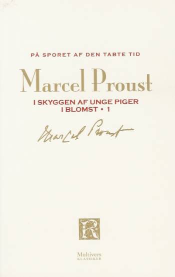 Cover for Marcel Proust · Multivers Klassiker: På sporet af den tabte tid, bd. 3 (Sewn Spine Book) [1st edition] (2012)