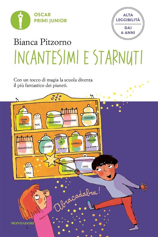 Cover for Bianca Pitzorno · Incantesimi E Starnuti. Ediz. Ad Alta Leggibilita (Book)