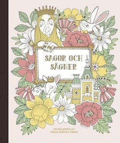 Cover for Emelie Lidehäll Öberg · Sagor och sägner - målarbok (Paperback Book) (2017)