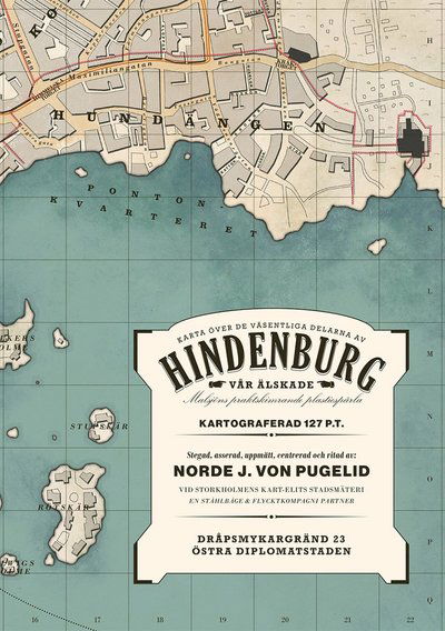 Cover for Mutant: Hindenburg. Karta (Stationery) (2020)