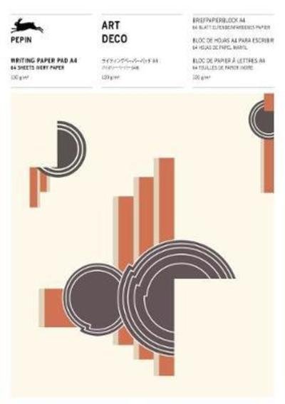 Cover for Pepin Van Roojen · Art Deco: Writing Paper &amp; Note Pad A4 (Paperback Bog) (2018)