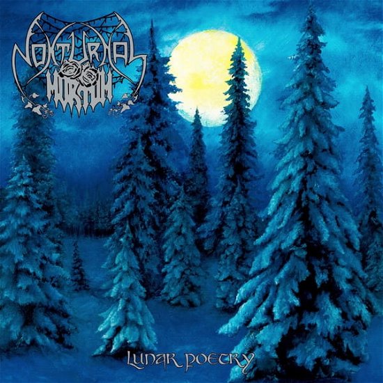 Cover for Nokturnal Mortum · Lunar Poetry (Reprint) (Cyan Blue / Black Marble) (LP) (2024)
