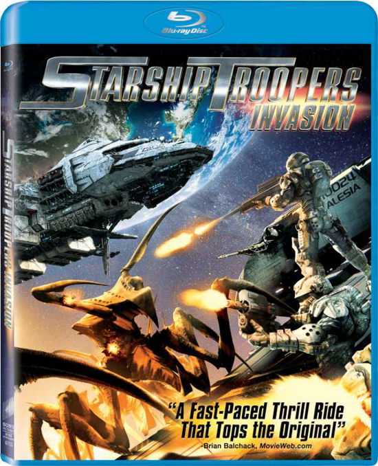 Cover for Starship Troopers: Invasion (Blu-ray) [Widescreen edition] (2012)
