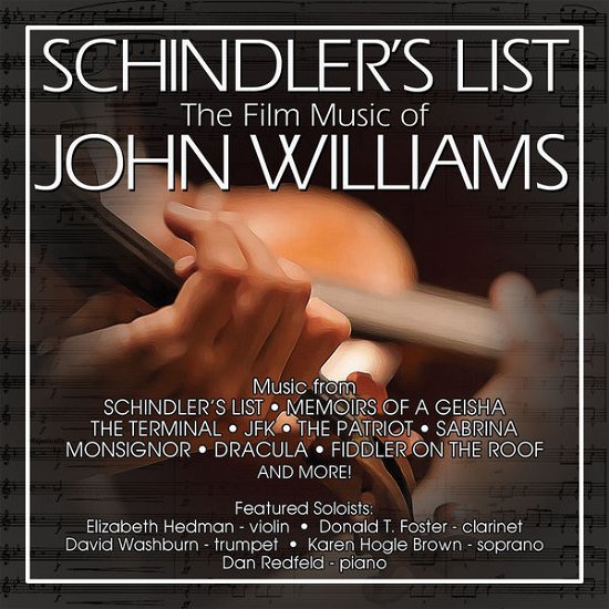 Cover for Dan Redfeld · Schindler's List: The Filmmusic Of John Williams (CD) (2015)
