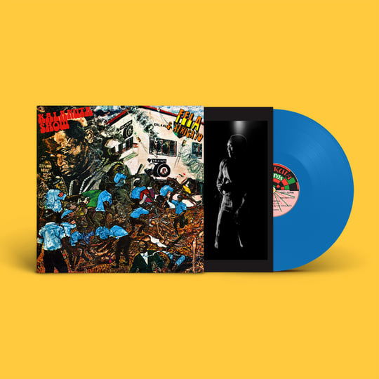 Cover for Fela Kuti · Kalakuta Show (VINYYLI) [Limited Blue Coloured edition] (2024)