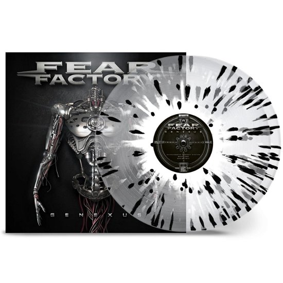 Cover for Fear Factory · Genexus (LP) [Black &amp; White Splatter edition] (2023)