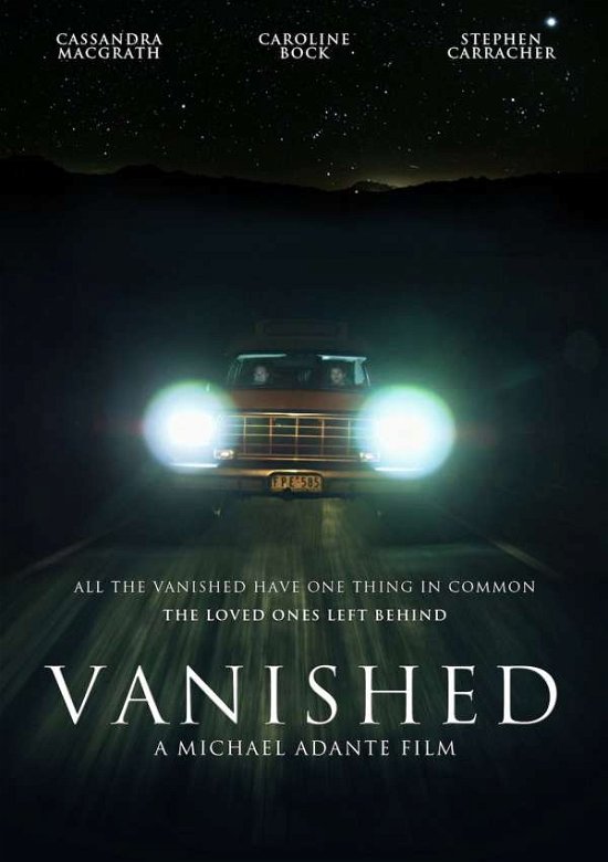 Cover for Vanished (DVD) (2016)