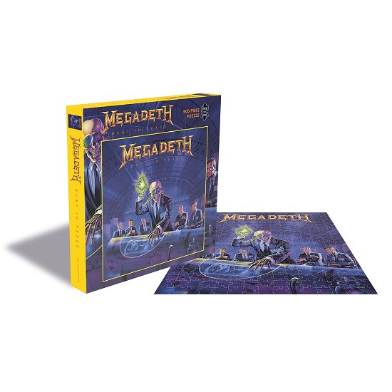 Rust in Peace (500 Piece Jigsaw Puzzle) - Megadeth - Produtos - Plastic Head - 0803343267037 - 6 de outubro de 2020