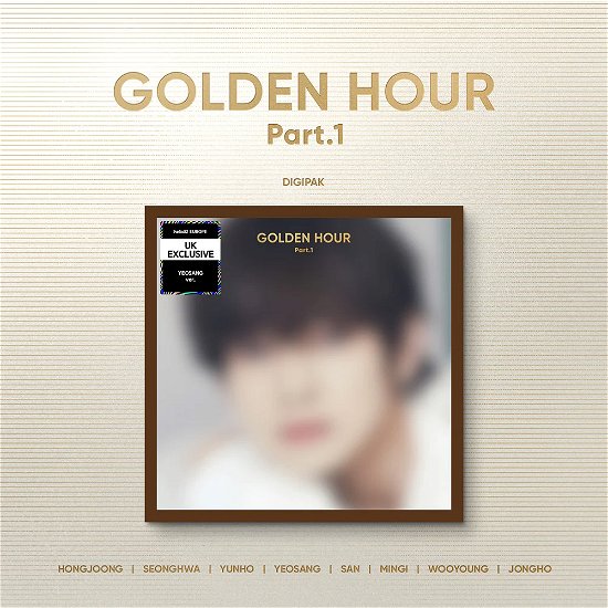 Cover for ATEEZ · Golden Hour pt.1 (CD/Merch) [UK Excl. Digipack edition] [Yeosang Version] (2024)