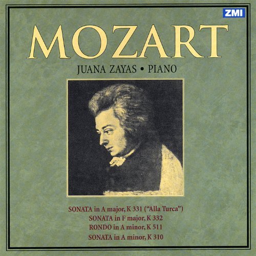 Cover for Juana Zayas · Juana Zayas Plays Mozart (CD) (2007)