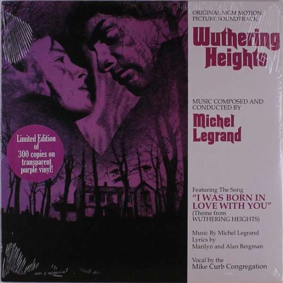 Cover for Michel Legrand · Wuthering Heights: Original Mgm Motion Picture Soundtrack (LP) [Coloured edition] (2018)