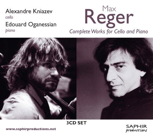 Cover for Kniazev / Oganessian · Complete works for cello and piano (CD) (2019)