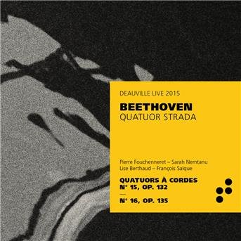 Cover for Quatuor Strada · Streichquartette 15 &amp; 16 (CD) (2019)