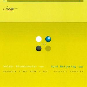 Glasnacht - Blumenthaler / Meijering / Ens L'art Pour L'art - Musique - COVIELLO CLASSICS - 4039956604037 - 30 mai 2006