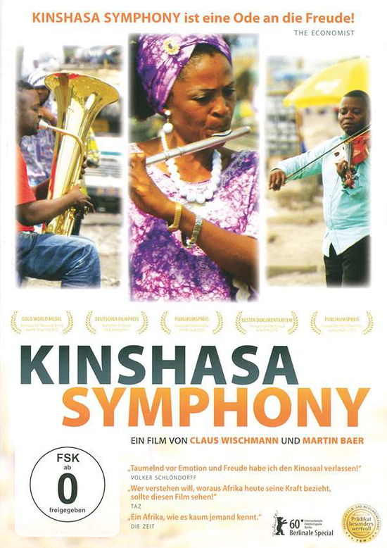 Kinshasa Symphony  (OmU) - Kinshasa Symphony - Filme -  - 4040592004037 - 15. April 2011