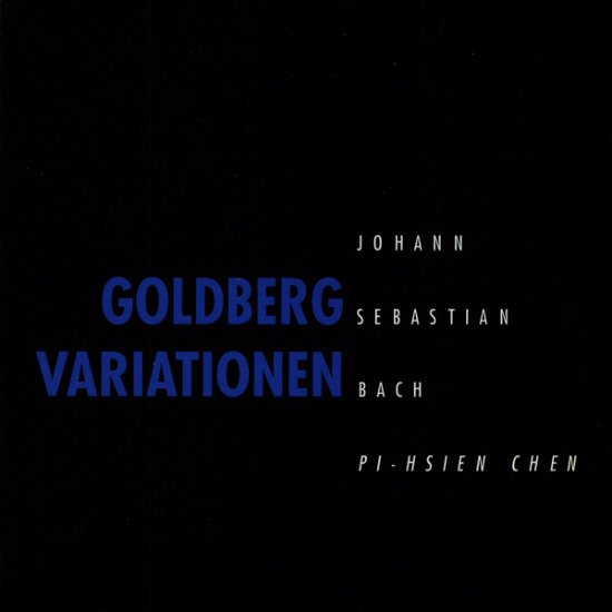 Cover for Johann Sebastian Bach (1685-1750) · Goldberg-Variationen BWV 988 (CD) (2018)