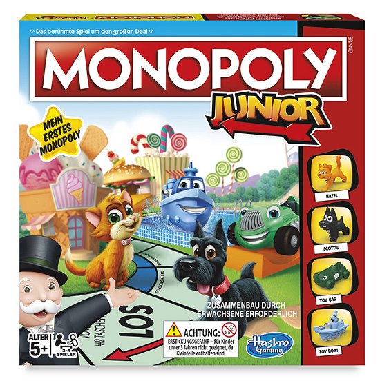 Cover for Monopoly · Monopoly - Junior (Leketøy)