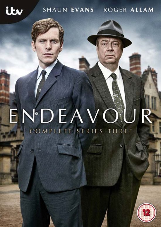 Cover for Endeavour - Series 3 · Endeavour Series 3 (DVD) (2016)
