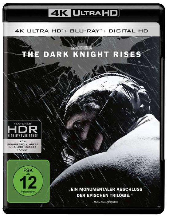 Cover for Christian Bale,michael Caine,gary Oldman · The Dark Knight Rises (4K Ultra HD) (2018)
