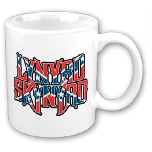 Cover for Lynyrd Skynyrd · Lynyrd Skynyrd Boxed Mug: Flag Logo (Tasse) [White edition] (2010)