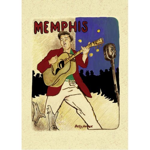 Cover for Elvis Presley · Elvis Presley Postcard: Memphis (Standard) (Postkarten)