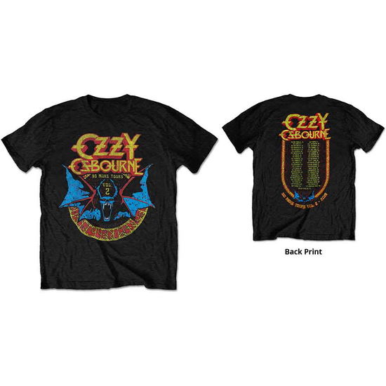 Cover for Ozzy Osbourne · Ozzy Osbourne Unisex T-Shirt: Bat Circle (Black) (Limited Edition) (T-shirt) [size XXL] [Limited edition] (2019)