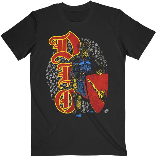 Dio Unisex T-Shirt: Skull Warrior - Dio - Merchandise -  - 5056737241037 - 