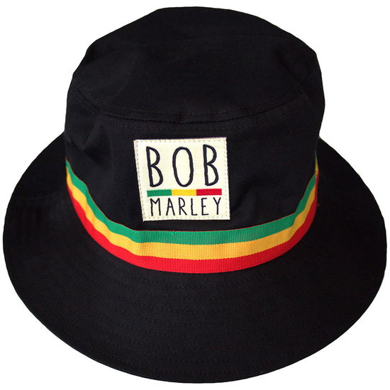 Cover for Bob Marley · Bob Marley Unisex Bucket Hat: Tricolor Stripes (Small / Medium) (MERCH) (2024)