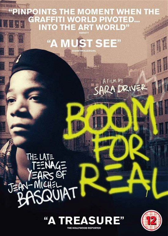 Cover for Boom for Real · Boom for Real - The late teenage years of Jean-Michel Basquiat (DVD) (2018)