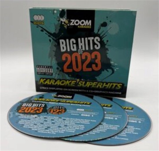 Cover for Zoom Karaoke · Zoom Big Hits Of 2023 (CD+G) (Digi) (CD) [Digipak] (2023)