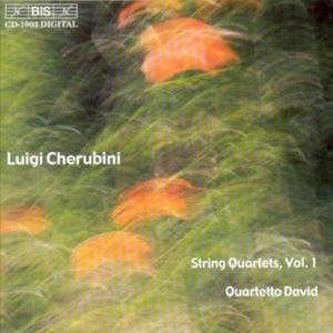 String Quartets Vol 1 - Cherubini / Quartetto David - Musikk - Bis - 7318590010037 - 15. september 1999