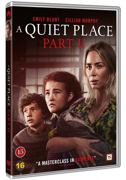 Cover for A Quiet Place Part 2 (DVD) (2021)