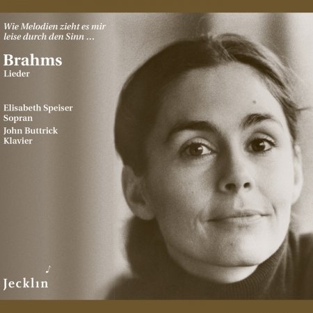 Cover for Elisabeth Speiser · Brahms Lieder (CD) (2017)