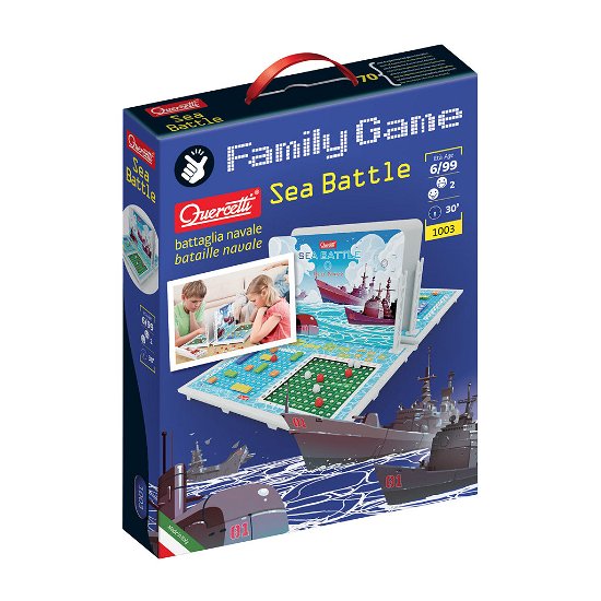 Quercetti Sea Battle Spel - Quercetti - Merchandise -  - 8007905010037 - 