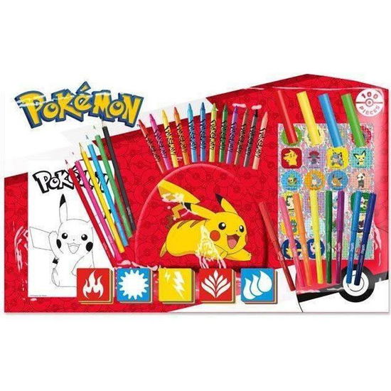 Pokémon Kunstset 60-teilig Pokémon - Pokémon - Produtos - CYP - 8426842091037 - 25 de julho de 2021