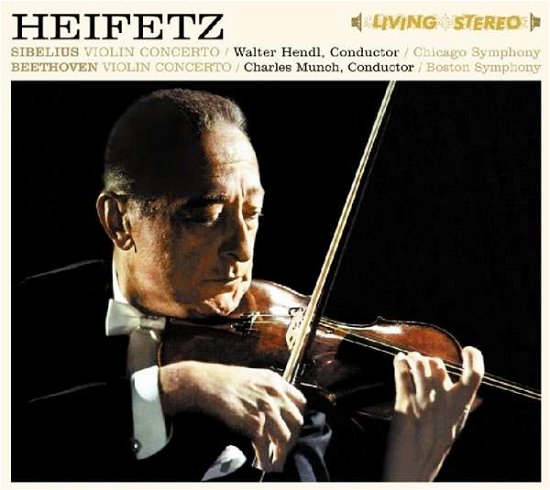 Cover for Jascha Heifetz · Violin Concerto (CD) [Digipak] (2018)