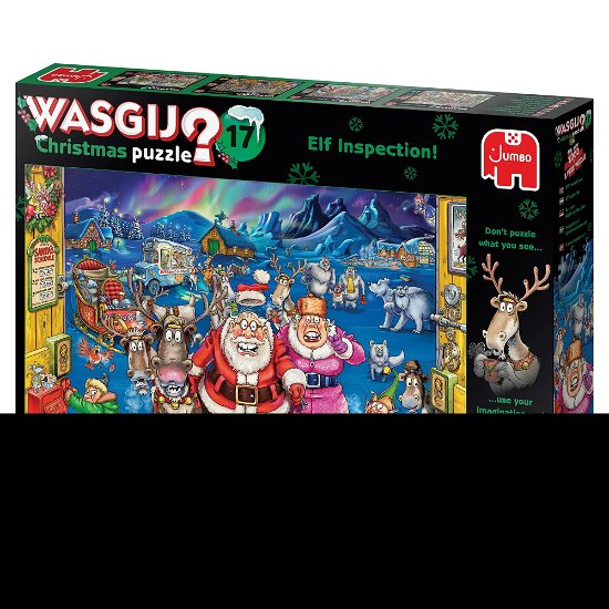 Cover for Puzzle · Wasgij Christmas - Elf inspection! ( 17 ) ( 1000 Pcs ) (MERCH)