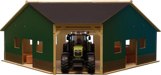 Cover for Loods Hoek Hout Voor 2 Tractoren (Toys)