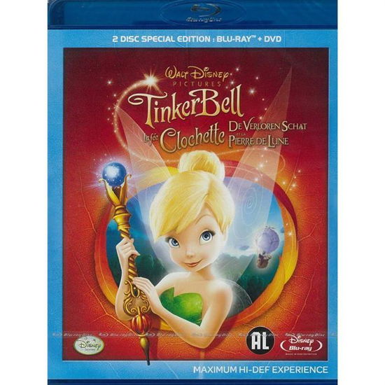 De Verloren Schat (Blu-Ray + DVD) - Tinkerbell - Movies - WALT DISNEY - 8717418233037 - December 8, 2009