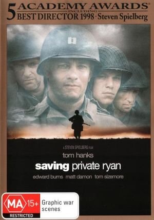 Cover for Steven Spielberg · Saving Private Ryan (DVD) (2001)