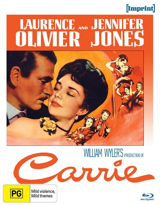 Cover for Carrie · Carrie (1950) (Blu-ray) (2023)