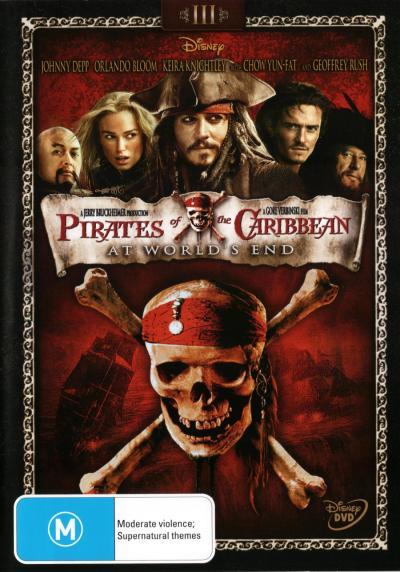 Cover for Pirates Of The Caribbean: At World's End (pal / Region 4) (DVD) (2011)