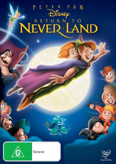 Cover for Peter Pan 2: Return To Neverland (DVD) (2013)