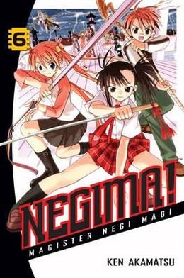 Cover for Ken Akamatsu · Negima volume 6 (Pocketbok) (2006)