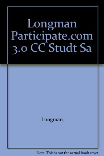 Cover for Longman · Longman Participate.com 3.0 Cc Studt Sa (Paperback Book) (2005)