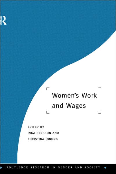 Cover for Knut Wicksell · Women's Work and Wages - Routledge Research in Gender and Society (Hardcover Book) (1998)