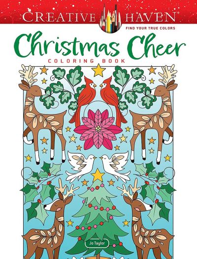 Cover for Jo Taylor · Creative Haven Christmas Cheer Coloring Book - Creative Haven (Paperback Book) (2023)
