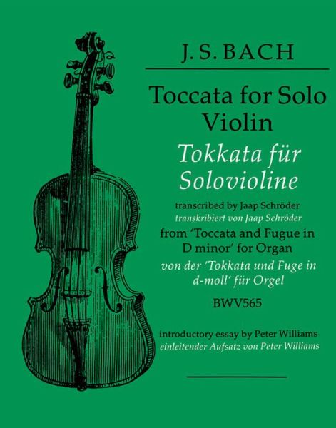 Cover for Johann Sebasti Bach · Toccata In D Minor (Sheet music) [Faber edition] (2003)